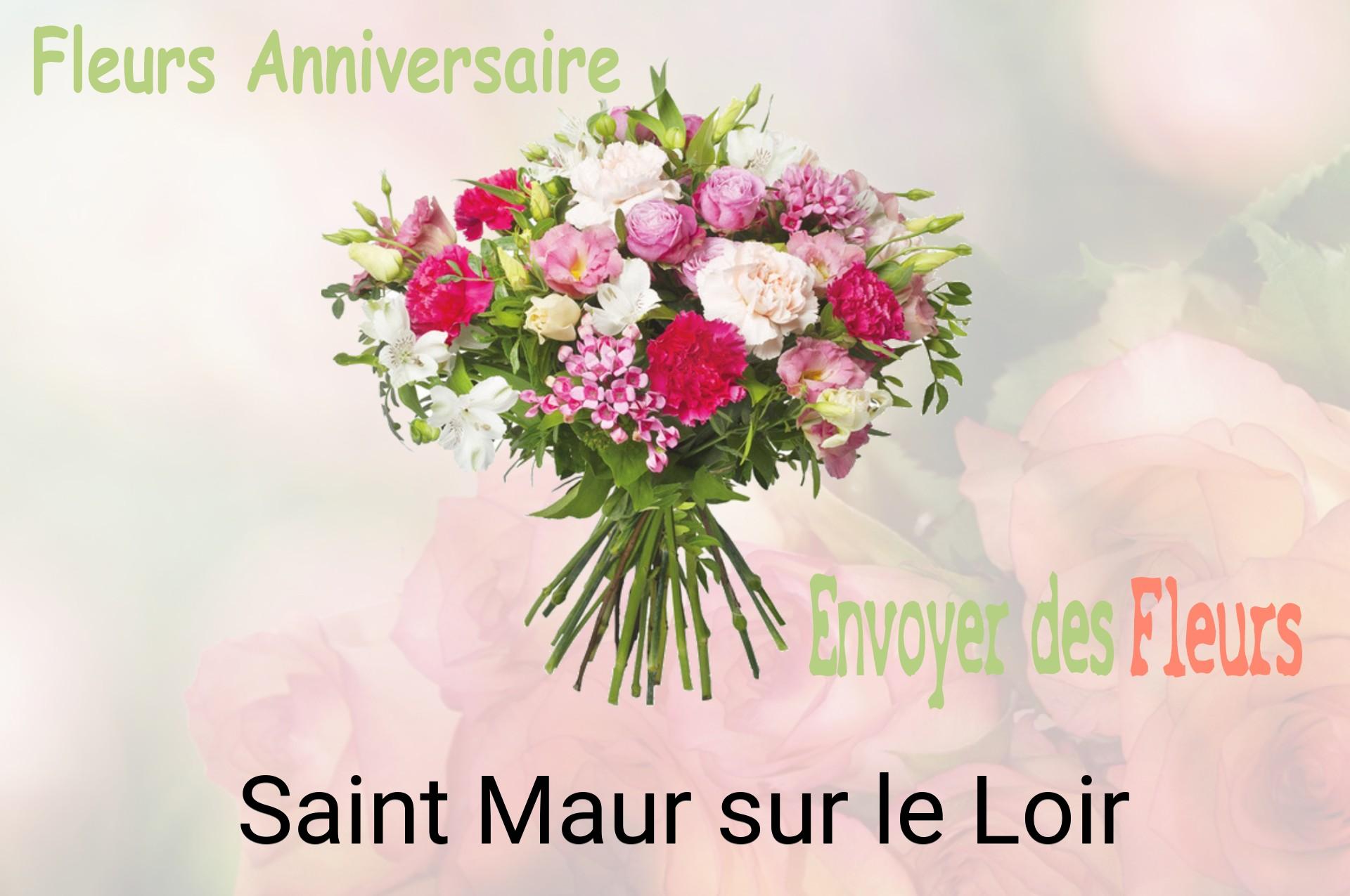 Bouquet de fleurs d’anniversaire livré à Saint-Maur-sur-le-Loir