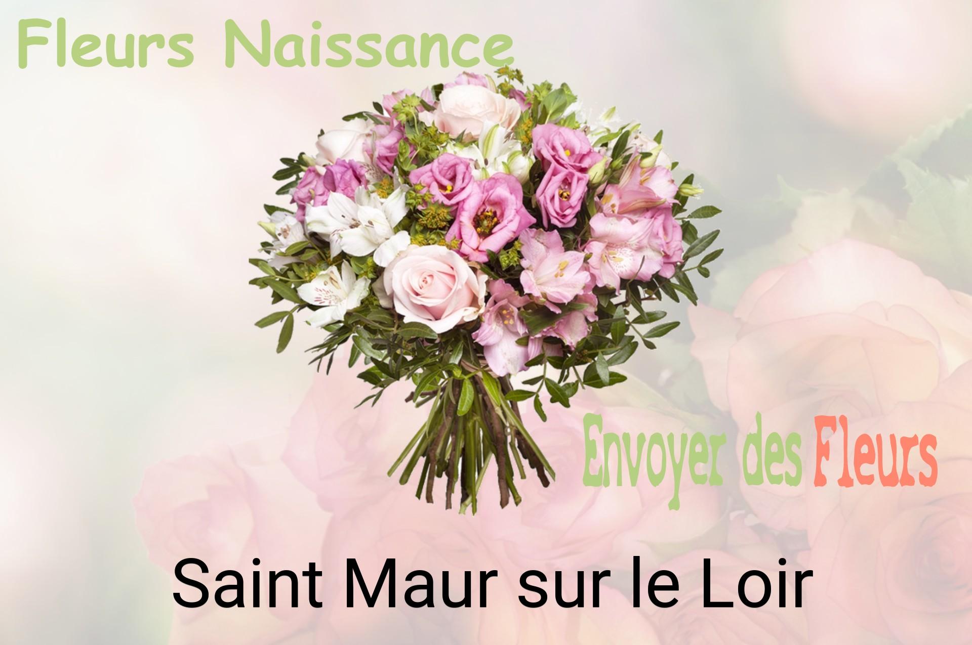 Bouquet de fleurs de naissance livré à Saint-Maur-sur-le-Loir